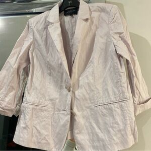 Lafayette 148 New York Light Pink Suit Jacket